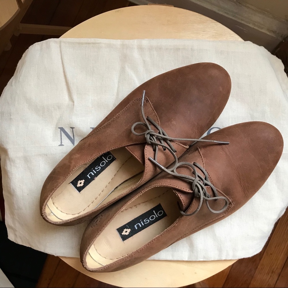 Nisolo Oliver Oxford in Oak | almost brand new | with dust bag | size 7